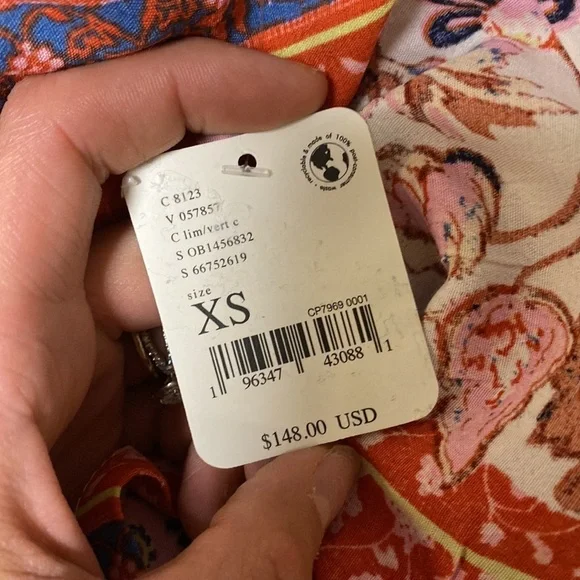 Free People | Bali Citrus Skies Jumpsuit In Lime Green Size XS - Picture 5 of 6